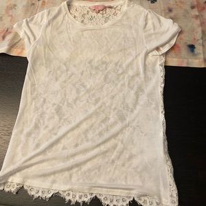 Ted Baker white T. Lace in the back. Great condition.